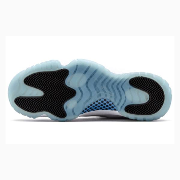 Air Jordan 11 Nike Retro Columbia Legend Tênis de Basquete Masculino Branco Azuis | JD-379CO