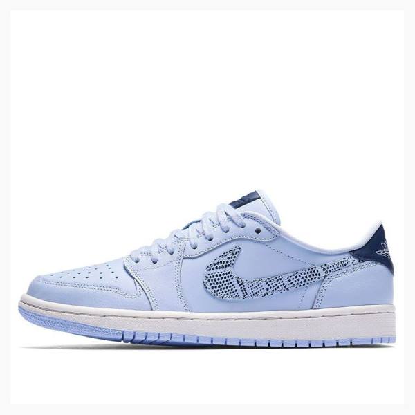 Air Jordan 1 Nike Low \'Royal Tint\' Tênis Feminino Azuis | JD-348MH